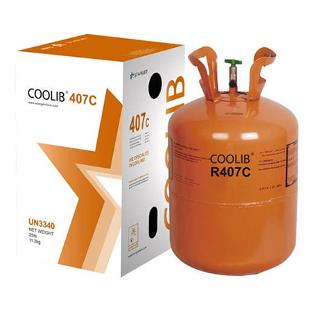 Starget Refrigerant R407C, Coolib Refrigerant R407C, Starget Coolib packing